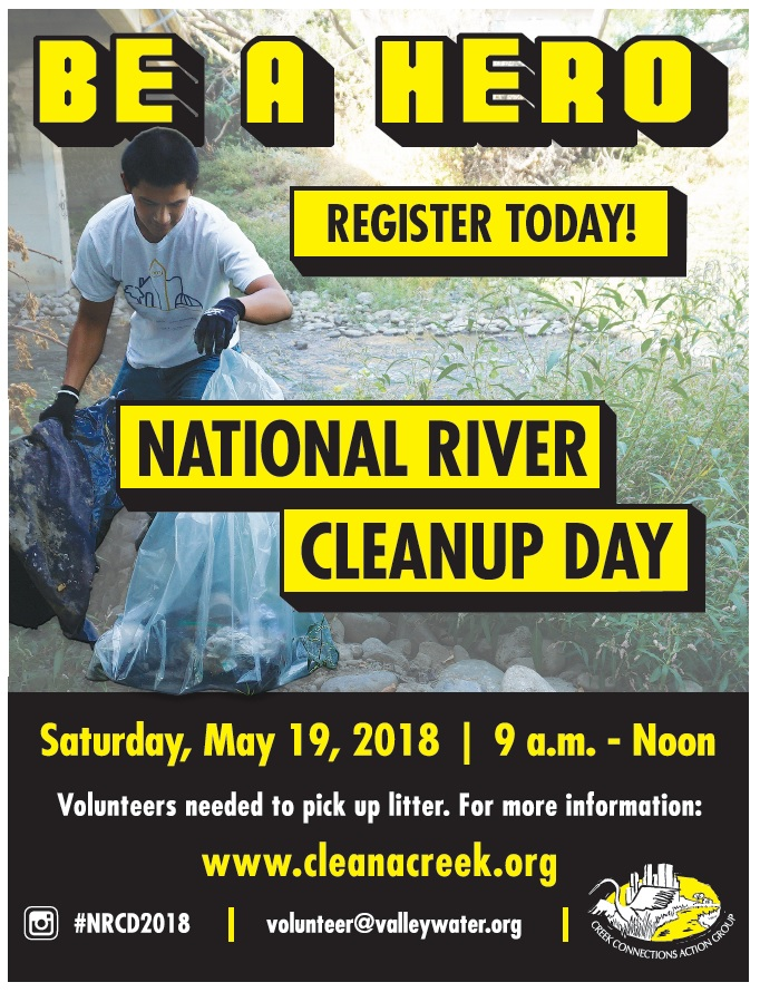 National River Cleanup Day Santa Clara Valley Water